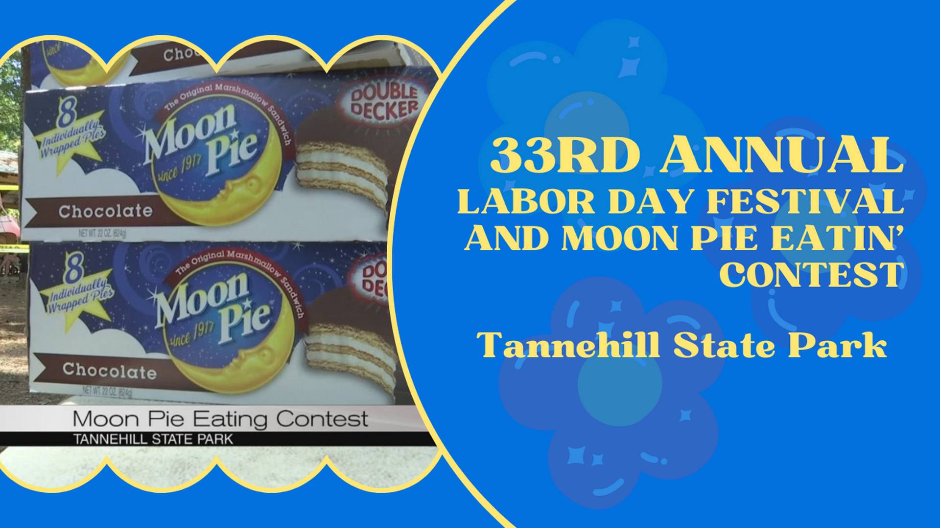 33rd Annual Labor Day Festival & Moon Pie Eating Contest 2024 at Tannehill State Park