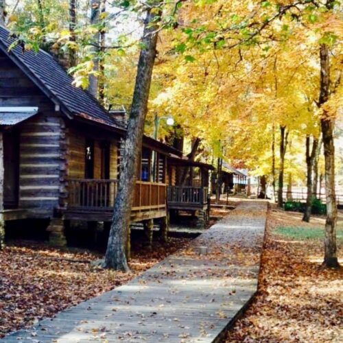 Cabins at Tannehill Ironworks Historic State Park