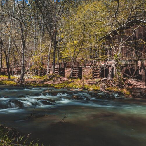 Grist Mill at Tannehill Ironworks Historical State Park