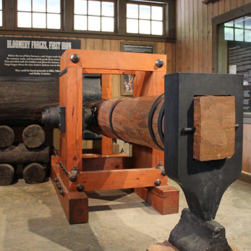 Tannehill Ironworks Museum Forge Hammer