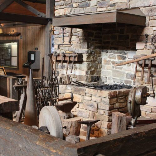 Tannehill Ironworks Park Museum Blacksmith Shop_2