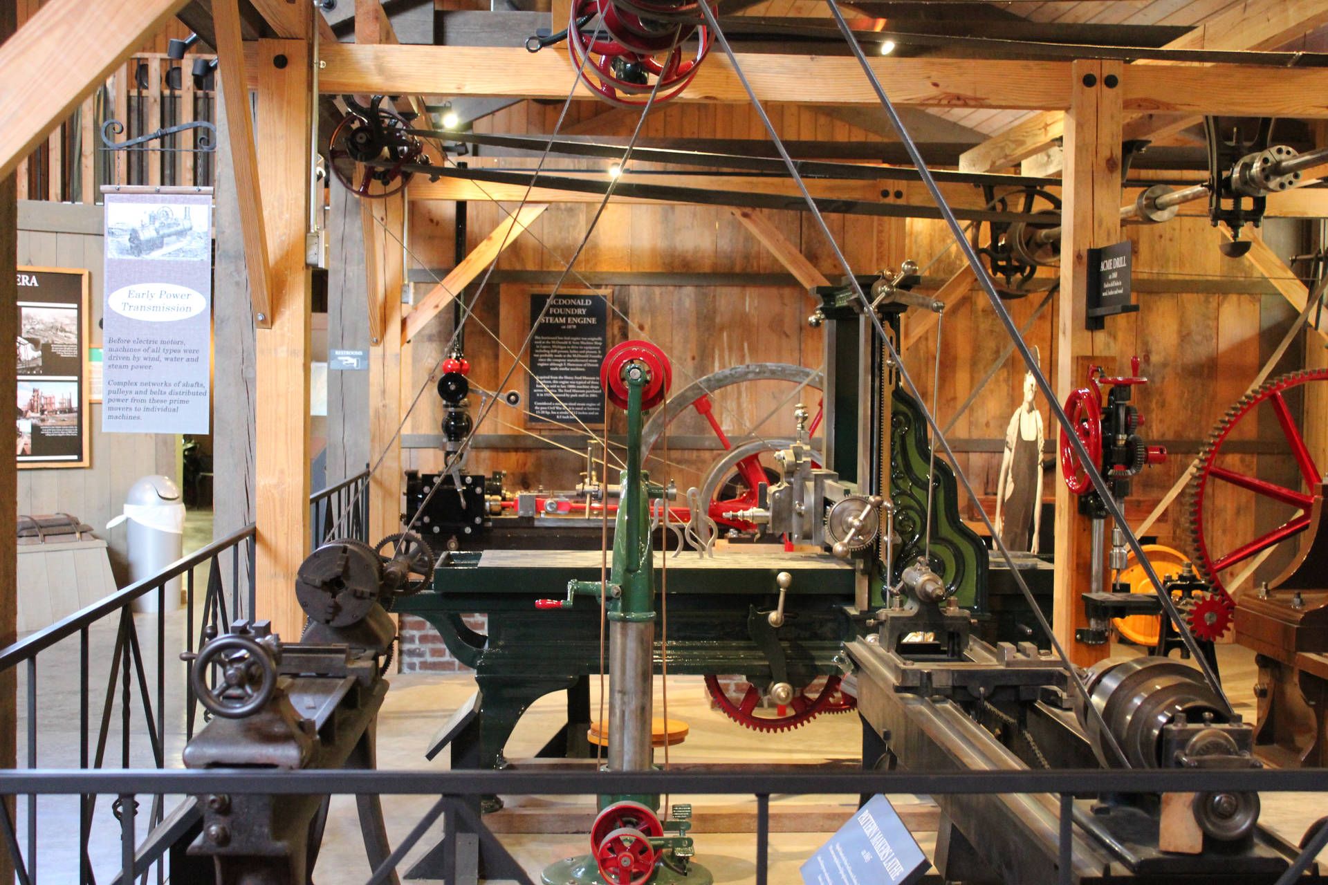 Tannehill Ironworks Park Museum Machine Shop