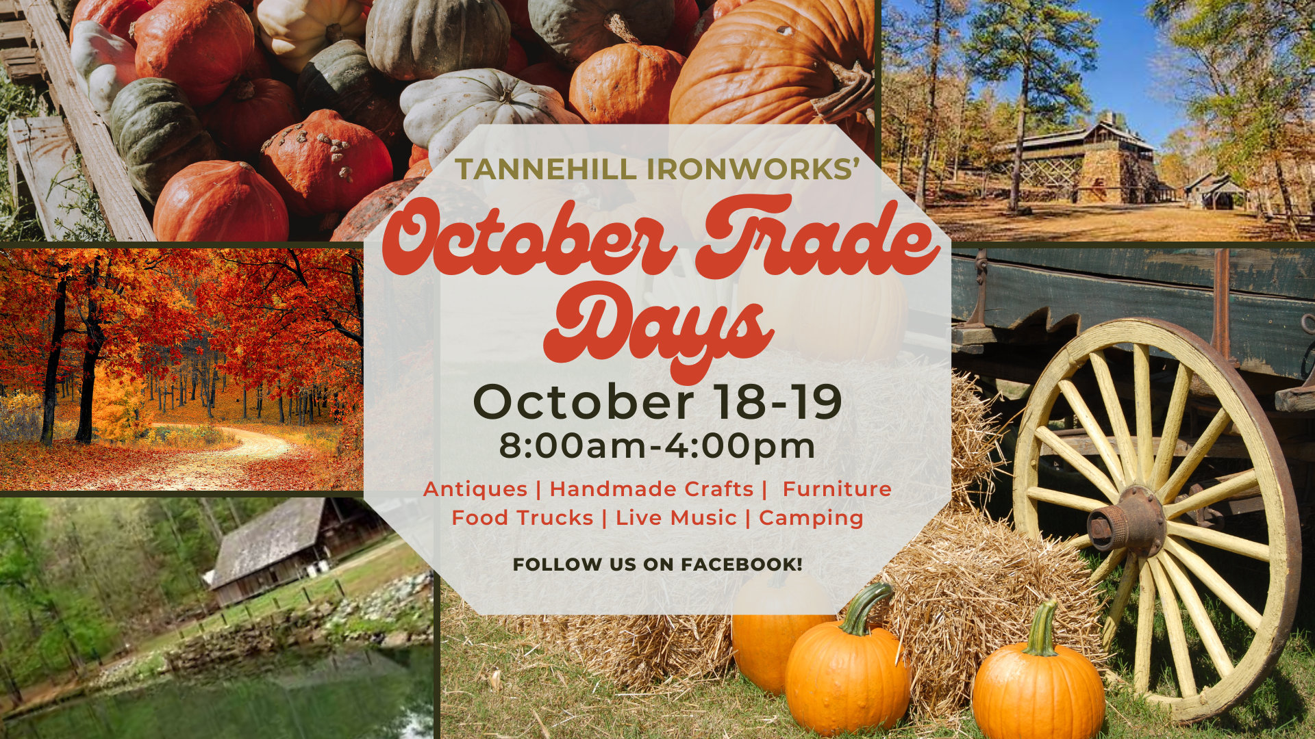 Trade Days at Tannehill State Park - Oct 17-18 2025
